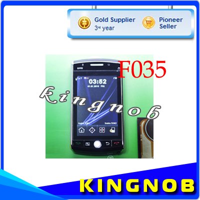 Black Built-in GPS 3.2 Inch Touch Screen Cell Phones