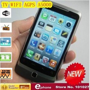 3.5 Inch Wifi Analog TV Touch Screen Mobile Phone