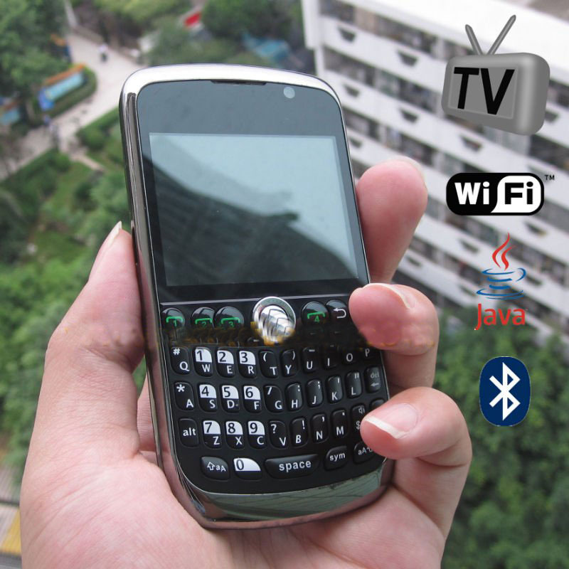 Black With Many Buttons 500 Group Contacts Wi-Fi Cell Phones