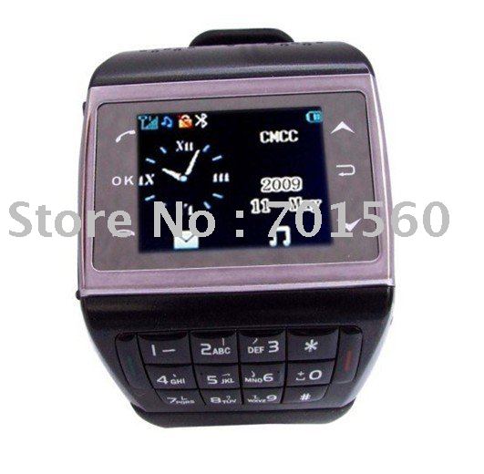 Bluetooth Multi Media Quad-Band Touch Screen Watch Phone