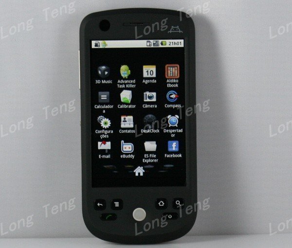 Black 2MP Camera With Flashlight 3.8 Inch Touch Screen TV Cell Phones
