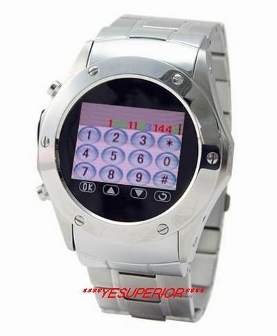 Optional Memory Bluetooth Video 3G GPS Wrist Watch Cell Phone  Optional Memory Bluetooth Video 3G GPS Wrist Watch Cell Phone