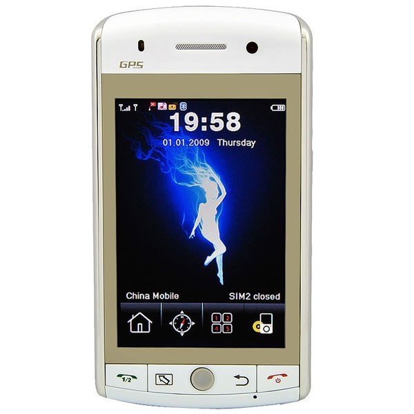 F035 Big Touch Screen Java FM Radio GPS Phone  F035 Big Touch Screen Java FM Radio GPS Phone