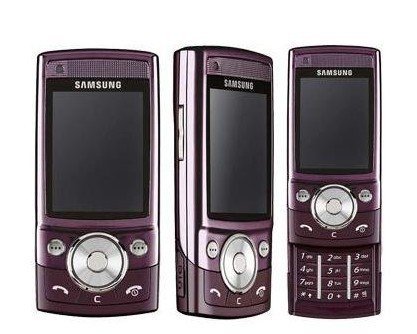 Purple Slider 2.2 Inch Screen Original Cell Phones
