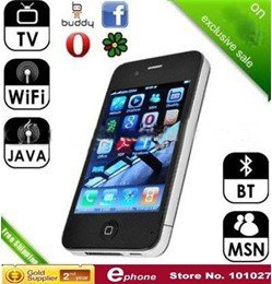 3.5 Inch Touch Screen Dual Card Quad Band Camera Cell Phone