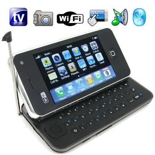 3.2 Inch Touch Screen Wi-Fi Java TV Slider Cell Phones