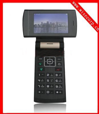 TV Dual Sim Flip 180 Degrees Quad Band Cell Phones