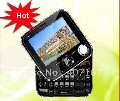 Quad Band Dual Sim Card Java Touch Screen Rotatable Cell Phones