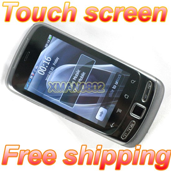 Touch Screen Dual Sim Standby Quad-band JAVA WiFi TV Bluetooth Cell Phone
