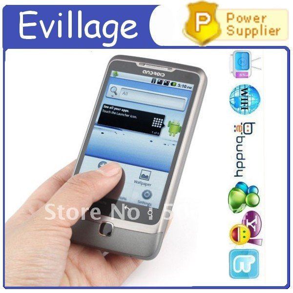 Touch Screen Quad Band GPS Android 2.2.1 Analog TV Smart Google Phone