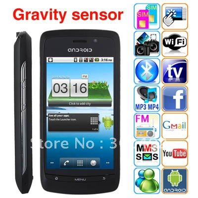 Touch Screen Android 2.2 WiFi TV GPS Cell Phone