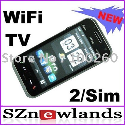 Quadband TV WIFI Camera Dual Sim Mobile Cell Phone