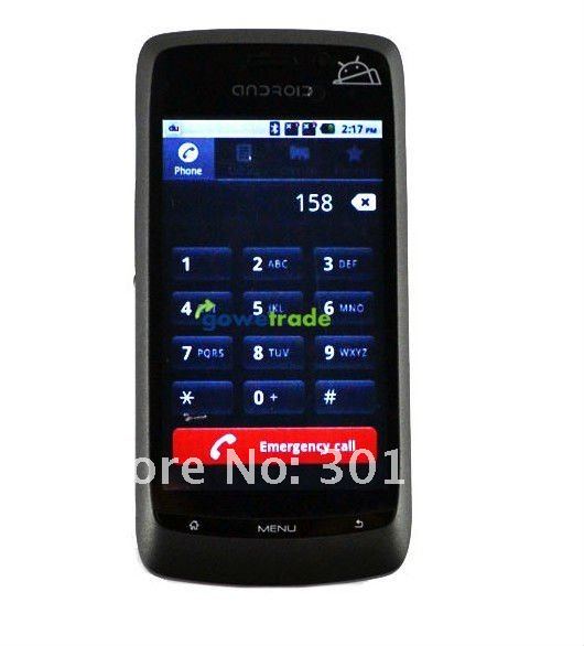 AP8 Touch Screen Quad Band Dual SIM Card Analog TV WIFI JAVA Android 2.2 Mini Cell Phone
