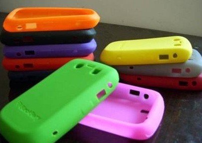 Soft Rubber Dirt-resistant Silicone Case for BlackBerry