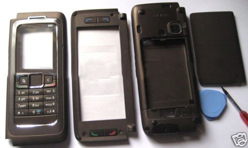 Luxurious Black Unique Design Mobile Phone Housing