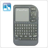 Black Durable ABS Plastic Wireless Remote Cell Phone Keyboard