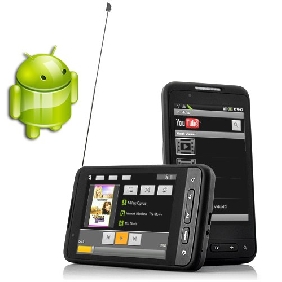 3.8'' Capacitive Touchscreen 3GTV Smartphone with Android 2.1 OS + GPS