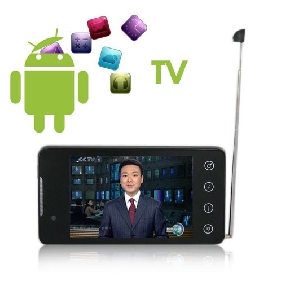 Dual SIM TV Smartphone with Android 2.2 OS + WiFi + GPS + Dual Camera