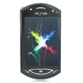 Dual Band PSP Joystick Slide Cellphone with 3.5 Inch LCD and Many Built-in Games